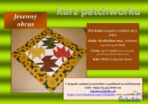 Kurz_Senec_patchwork_jesenný_obrus_18102014